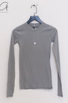 BASERANGE 25 Early Spring Heart Shaped Long Sleeve T-shirt BAS-TOHLS-RB-SP25-BOW BLUE